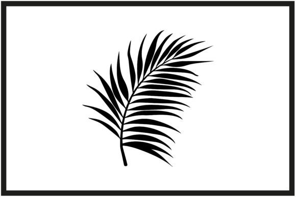 Download Palm Leaf Silhouette Clipart Isolated - Palm Collection